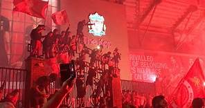 Epic Scenes At Anfield As Liverpool Fans Celebrate Historic Premier League Title Win