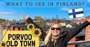 The Best Place to Visit in Finland Porvoo Old Town #porvoo