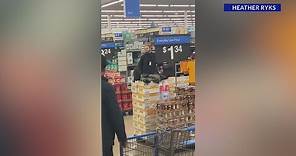 Video shows Rockford Walmart stabbing suspect surrender to security after murder