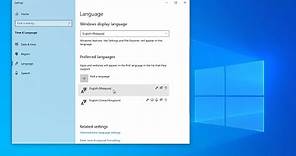 How to reset Keyboard settings to default in Windows 10