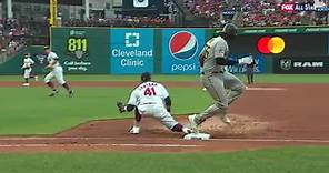 Josh Bell with the first hit of the... - Pittsburgh Pirates