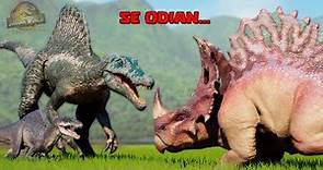 LOS NUEVOS DINOSAURIOS HIBRIDOS SECRETOS Y SUS "PADRES" DINOSAURIOS! Jurassic World Evolution 2