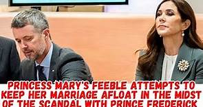 Princess Mary feeble attempts to keep her marriage afloat in the midst of the scandal with Frederick