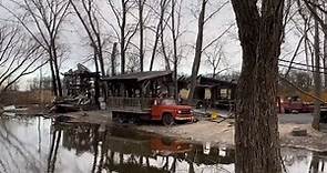 Massive fire destroys building at Three Brothers Wineries in Geneva