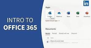 Office 365 Tutorial - INTRODUCTION