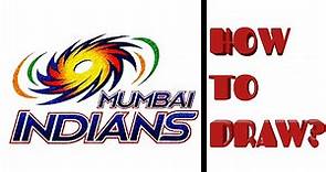 Mumbai Indians Logo Drawing|How to Draw Mumbai Indians Logo|#mumbaiindians