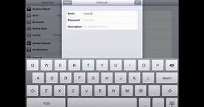 Hotmail/Outlook/Live Email Setup on iPad/iPhone