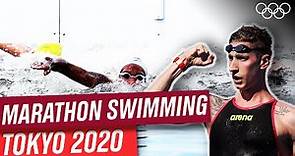 The highlights of the BEST marathon swimmers! 🏊🏼‍♂️🥇 | #Tokyo2020