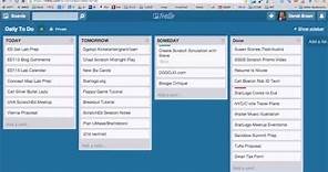 Using Trello for Online Project Management