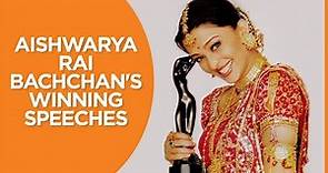 Aishwarya Rai Bachchan’s Filmfare Award Winning Speeches | Filmfare Awards | Birthday Special