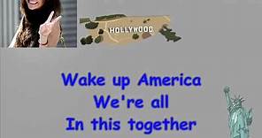Miley Cyrus- Wake Up America [Lyrics] (HQ)