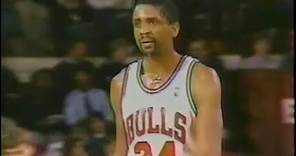 Bill Cartwright Bulls 20pts 13rebs vs Nuggets (1989)