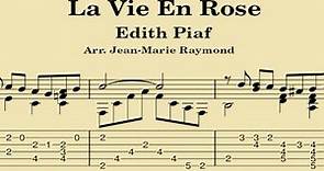 La vie en rose - Édith Piaf (Tablatura)