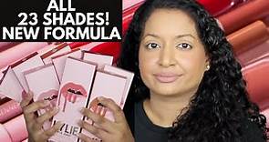 Kylie Cosmetics Lip Kits New Formula Review & Swatches
