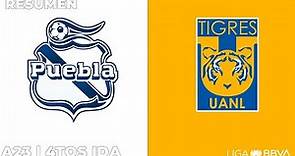 Resumen y Goles | Puebla vs Tigres | Liga BBVA MX | Apertura 2023 - Cuartos de Final IDA