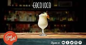 Cómo preparar coctel Coco Loco Qué Deli