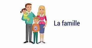 Français A1 : la famille