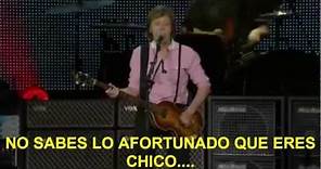 Paul McCartney- Back In The USSR (Zocalo,Mex) Subtitulada Español