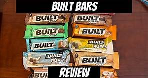 Are These The BEST Protein Bars? (Built Bar High Protein Energy Bars Variety Pack Review)