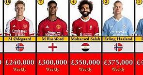 Top 50 Highest Paid Players in the Premier League 2023-24: Shocking Salaries Revealed!