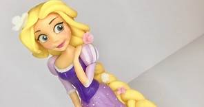 Rapunzel Sugar Paste Cake Topper Tutorial