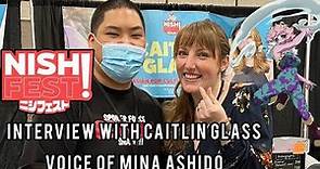 Caitlin Glass, Voice of Mina Ashido, Interview at Nishi Fest 2022