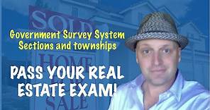 Government Survey System, Sections and Townships