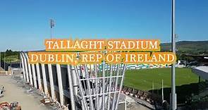 Tallaght Stadium, Shamrock Rovers, Dublin, Republic of Ireland, Drone Footage (4K)