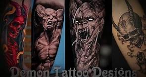 100 Demon Tattoo Designs || Best Tattoo Idea || Trigger Tattoo