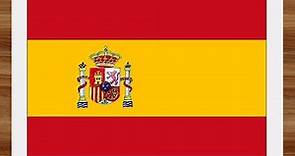 How to Draw Spanish Flag Easy.. Step by Step / Spanish Flag Drawing Easy / How to Draw Spain Flag