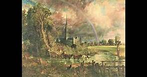 Guided Art Appreciation - Salisbury Cathedral from the Meadows by John Constable
