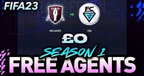 THE BEST FREE AGENTS - SEASON 1 - UPDATED (FIFA 23)