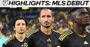 Giorgio Chiellini Highlights from his MLS Debut with LAFC