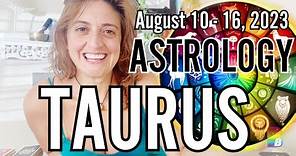 ♉️ TAURUS Week Ahead ASTROLOGY ♉️ August 10 - 16, 2023 #taurus #weekahead #astrology