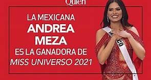 La mexicana Andrea Meza gana Miss Universo 2021