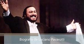 Biografía de Luciano Pavarotti