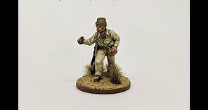 How I painted Jock Lewes | WW2 Bolt Action miniature of the SAS founder from Warlord Games