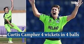 Curtis Campher 4 wickets in 4 balls | Ireland vs Netherlands T20 World Cup 2021 Hattrick
