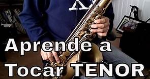 Saxofón Tenor Para Principiantes - Aprende a Tocar Sax Tenor - Aquí Lo Más Básico! 🎷 🎶
