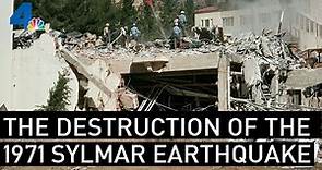 Footage of Destruction in the Aftermath of the 1971 Sylmar Earthquake | From the Archives | NBCLA
