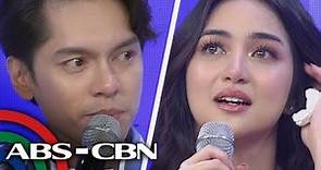 Carlo Aquino, Charlie Dizon cry as they open up about relationship