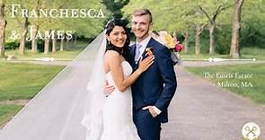 Franchesca and James - A Splendid Late Spring Wedding at the Eustis Estate.