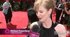 Screenwriter Melissa Rosenberg Talks Breaking Dawn on Emmys Red Carpet