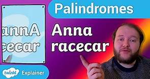 What is a Palindrome? Examples for Kids