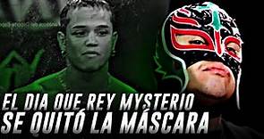 EL DÍA QUE REY MYSTERIO SE QUITÓ LA MÁSCARA