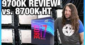 Intel i7-9700K Review: Hyper-Threading's Value vs. 8700K