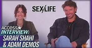 Sarah Shahi Says Relationship w/ Adam Demos Is HOTTER Than On ‘Sex/Life’