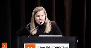Jessica Livingston at Female Founders Conference 2014