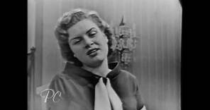 Patsy Cline Walkin' After Midnight (rare video 1957)