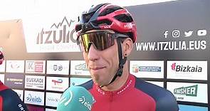 Omar Fraile, emocionado y con ilusión de disputar la victoria en Santurtzi, en la etapa diseñada por él